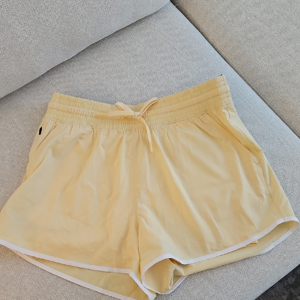Women's Yellow Shorts